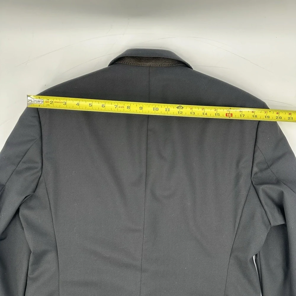 Hugo Boss James 3 Sport Coat Mens 42R Black 100% Virgin Wool Blazer Jacket